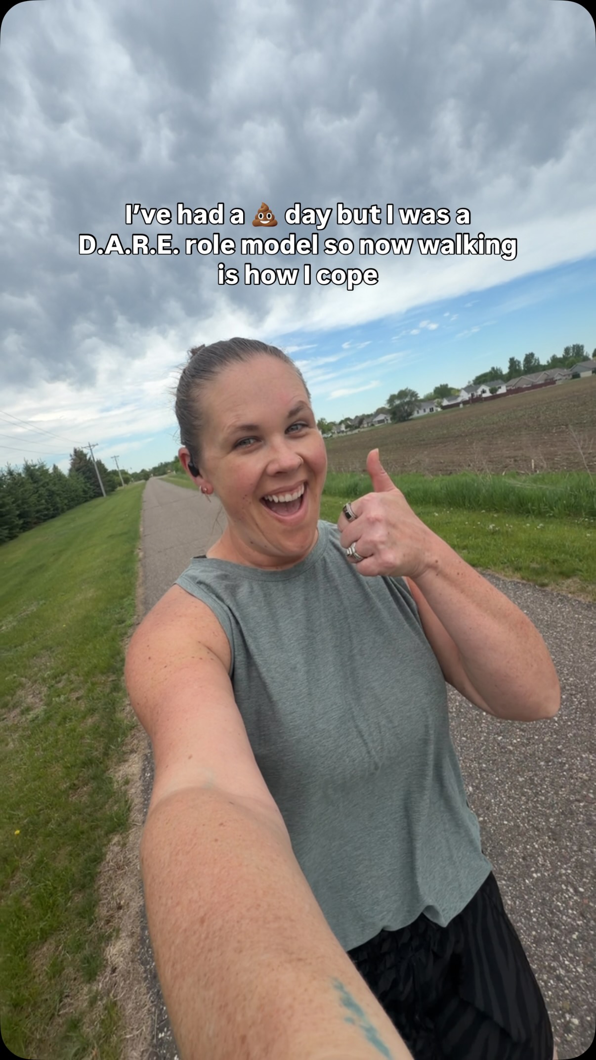 1,552 days walking for my mental health. I guess D.A.R.E. worked😏